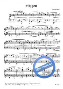 Petite Valse op. 26 von Anatoly Liadow 