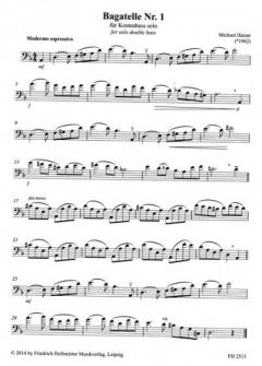 6 Bagatellen für Kontrabass solo im Alle Noten Shop kaufen