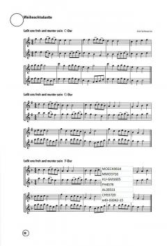 Weihnachtslieder und Duette für Sopran- und Altflöte (Bernd Nawrat) 