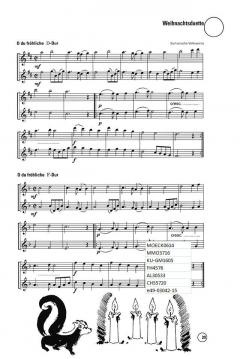 Weihnachtslieder und Duette für Sopran- und Altflöte (Bernd Nawrat) 