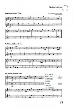 Weihnachtslieder und Duette für Stabspiele im Alle Noten Shop kaufen