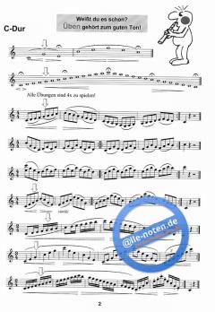 Übungsheft Klarinette D1 von Siegfried Pfeifer 