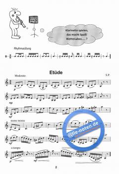 Übungsheft Klarinette D2 von Siegfried Pfeifer 