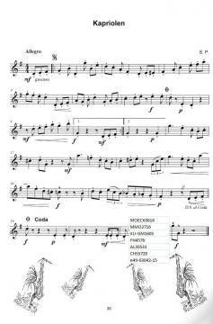 Übungsheft Saxophon D1 von Siegfried Pfeifer 