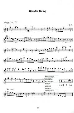 Übungsheft Saxophon D2 von Siegfried Pfeifer 