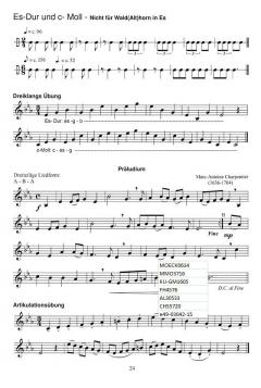 Übungsheft Waldhorn D2 von Bernd Nawrat für Waldhorn