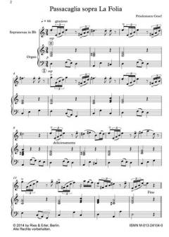 Passacaglia Sopra La Folia von Friedemann Graef 