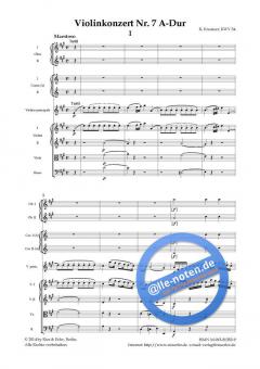 Violinkonzert Nr. 7 A-Dur KWV 34 von Rodolphe Kreutzer 