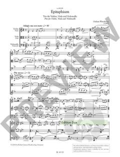 Epitaphium von Graham Waterhouse für Streichtrio im Alle Noten Shop kaufen