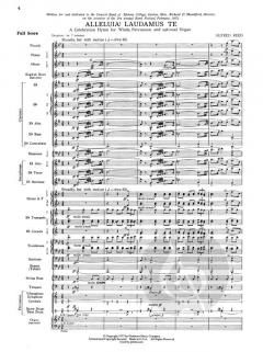 Alleluia Laudamus Te (Alfred Reed) 