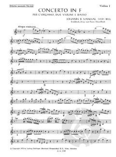 Concerto F-Dur (Erstdruck) (Johann Baptist Vanhal) 