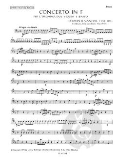 Concerto F-Dur (Erstdruck) (Johann Baptist Vanhal) 