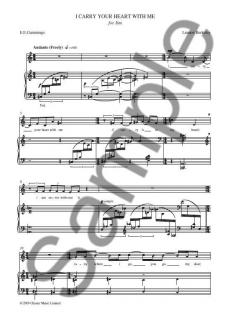 I Carry Your Heart With Me von Lennox Berkeley 