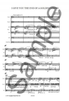 I Give You the End of a Golden String von Judith Weir 