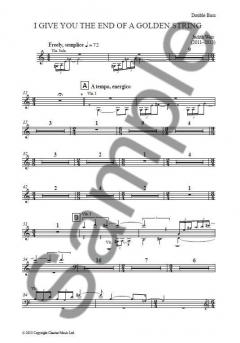 I Give You the End of a Golden String von Judith Weir 