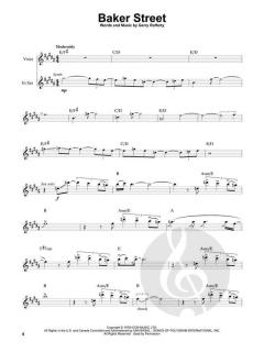 Saxophone Play-Along Vol. 3: Classic Rock 