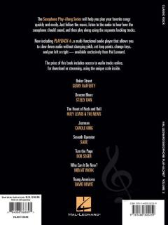 Saxophone Play-Along Vol. 3: Classic Rock 