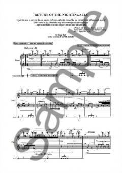 Return of the Nightingales von Sadie Harrison 