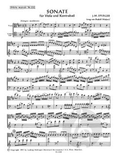 Sonate D-Dur von Johann Matthias Sperger 