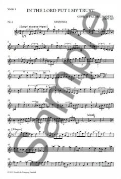 In The Lord Put I My Trust HWV 248 von Georg Friedrich Händel 