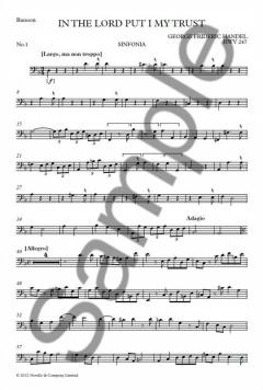 In The Lord Put I My Trust HWV 248 von Georg Friedrich Händel 