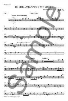 In The Lord Put I My Trust HWV 248 von Georg Friedrich Händel 
