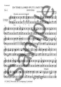 In The Lord Put I My Trust HWV 248 von Georg Friedrich Händel 