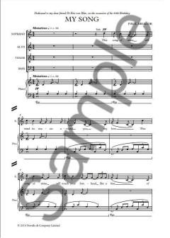 My Song von Paul Mealor 