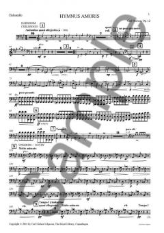 Hymnus Amoris Op. 12 von Carl Nielsen 