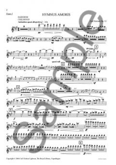 Hymnus Amoris Op. 12 von Carl Nielsen 