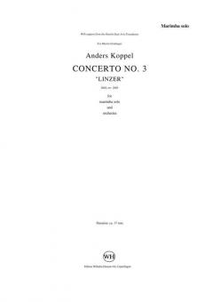 Concerto No. 3 - 'Linzer' von Anders Koppel 