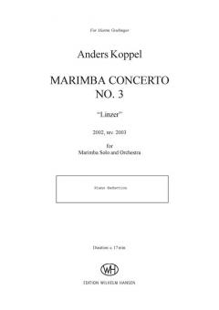 Concerto No. 3 - 'Linzer' von Anders Koppel 