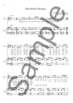 Tre Folkesange von Peter Bruun 