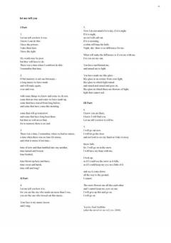 Let Me Tell You von Hans Abrahamsen 