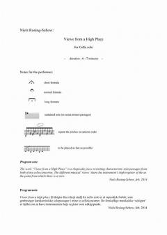 Views From A High Place von Niels Rosing-Schow 