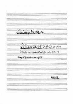 Quintett Op.12 (Niels Viggo Bentzon) 