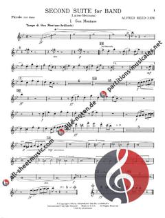 Second Suite For Band Latino Mexicana (Alfred Reed) 