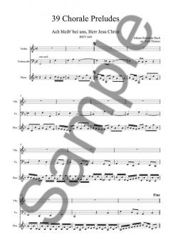 39 Chorale Preludes (J.S. Bach) 