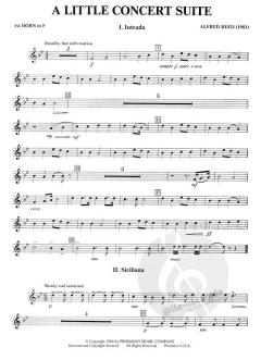 A Little Concert Suite (Alfred Reed) 