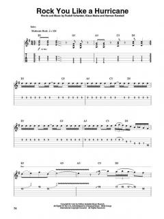 Guitar Play-Along Vol. 174: Scorpions von Scorpions 