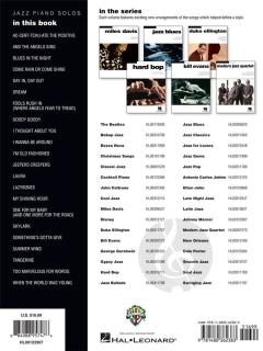 Jazz Piano Solos Series Vol. 32: Johnny Mercer 