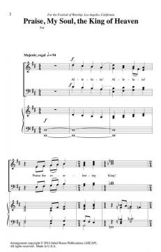 Praise, My Soul, The King Of Heaven (Henry Lyte) 