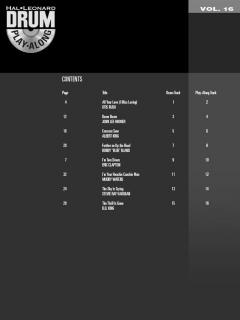 Drum Play-Along Vol. 16: Blues 