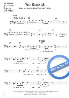 Blues Play-Along Vol. 14: Muddy Waters im Alle Noten Shop kaufen