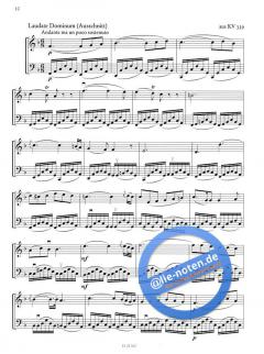 Mozart für Violine und Violoncello 