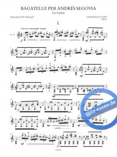 Homenaje a Segovia von Gian Paolo Luppi 