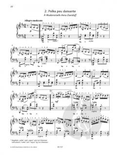 Sechs Stücke op. 51 von Peter Iljitsch Tschaikowsky 