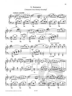 Sechs Stücke op. 51 von Peter Iljitsch Tschaikowsky 