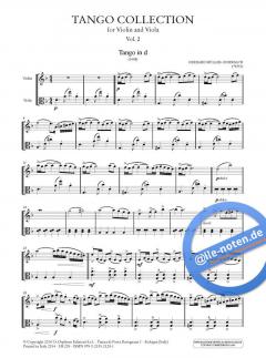 Tango Collection Vol. 2 für Violine und Viola im Alle Noten Shop kaufen
