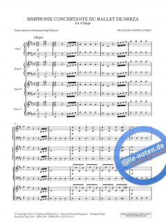 Simphonie Concertante du Ballet de Mirza von François-Joseph Gossec 